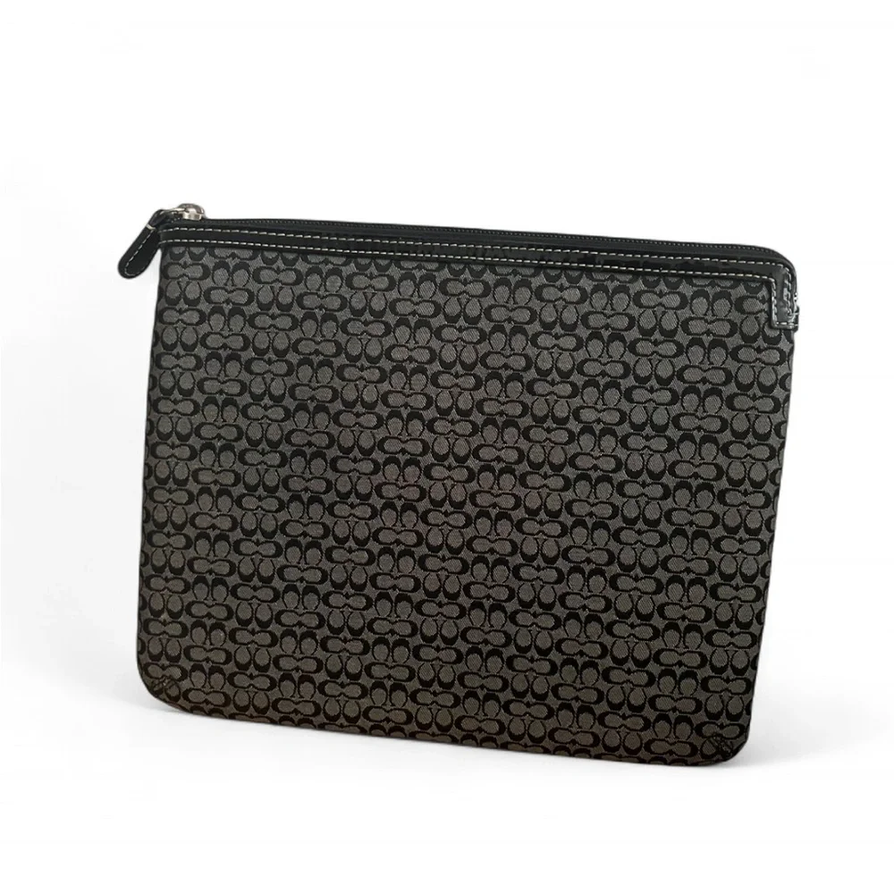 Black Monogram Coach ipad case
